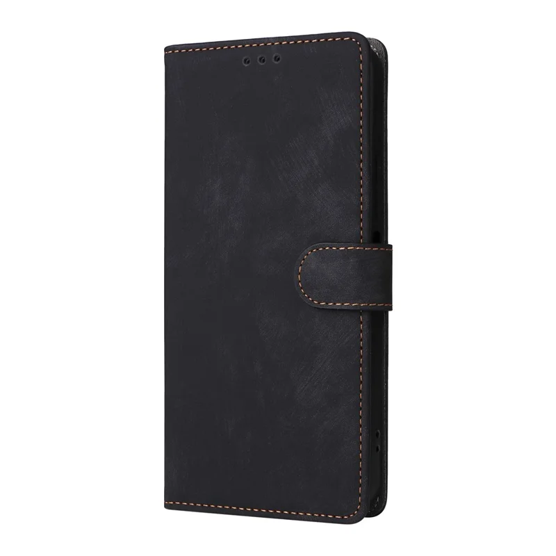 For Infinix Smart 10 Plus Case Wallet RFID Blocking PU Leather Phone Cover Stand with Strap - Black