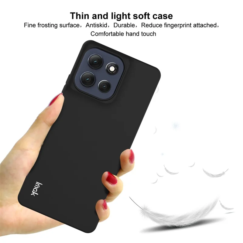 IMAK UC-3 Series for Motorola Moto G86 Power 5G Case Matte Anti Fingerprint Soft TPU Cover