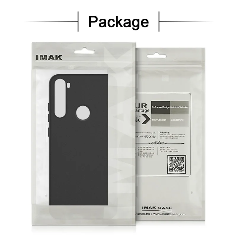 IMAK UC-3 Series for Motorola Moto G86 Power 5G Case Matte Anti Fingerprint Soft TPU Cover