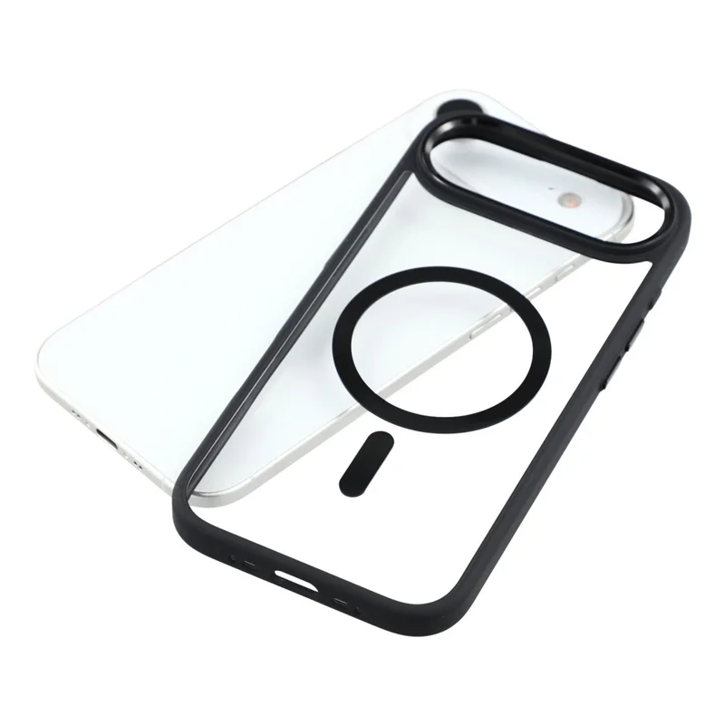 FULEXIN For iPhone Air Case Compatible with MagSafe Anti Drop TPU + PC Phone Cover - Black