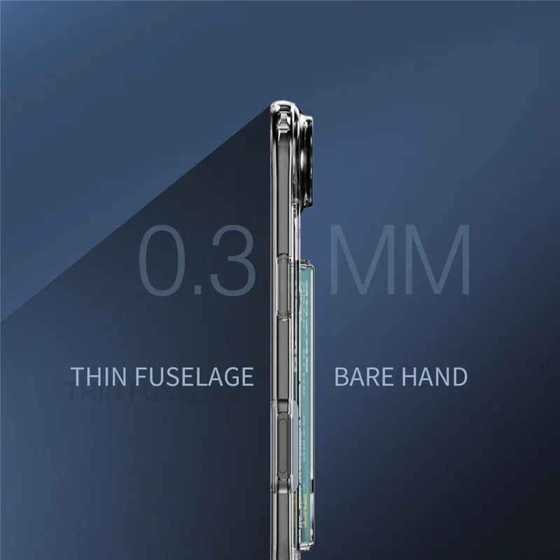 For iPhone Air Case Protective TPU Phone Cover with Card Holder