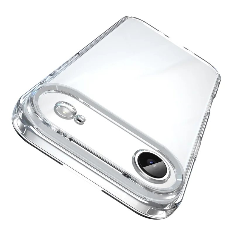 For iPhone Air Case TPU + Acrylic Phone Back Cover Anti Yellowing - Transparent