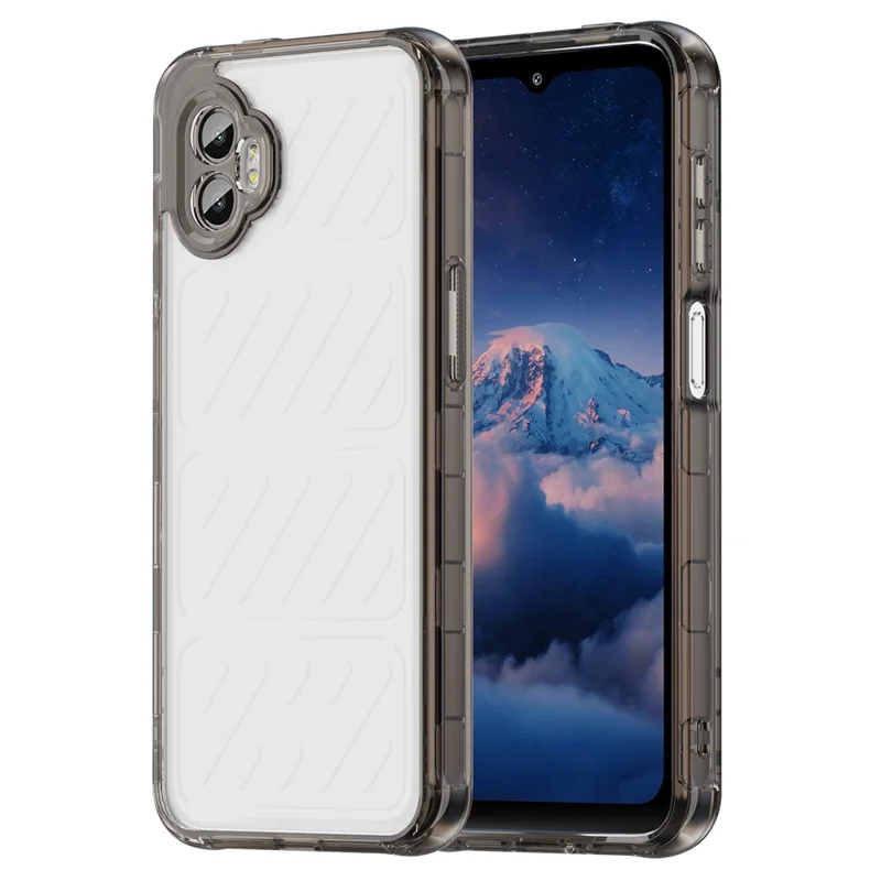 Für Samsung Galaxy XCover7 Pro Hülle TPU + Acryl Rückseite Handyhülle Vergilbungsschutz - Schwarz