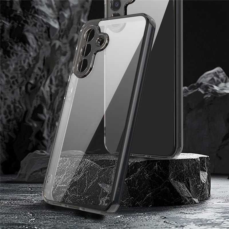 Funda para Samsung Galaxy A36 5G de TPU + Acrílico Antiamarillamiento - Negro
