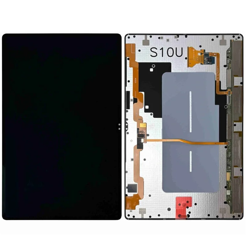 Pour Samsung Galaxy Tab S10 Ultra X920 X926 Assemblage de l'écran et du numériseur AMOLED de grade OEM Pièce de remplacement (Sans logo)