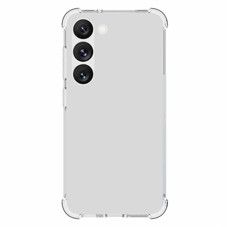 Custodia per Samsung Galaxy S23 Mobile Phone, protezione antiurto TPU Texture, Custodia posteriore resistente agli urti con angoli rinforzati