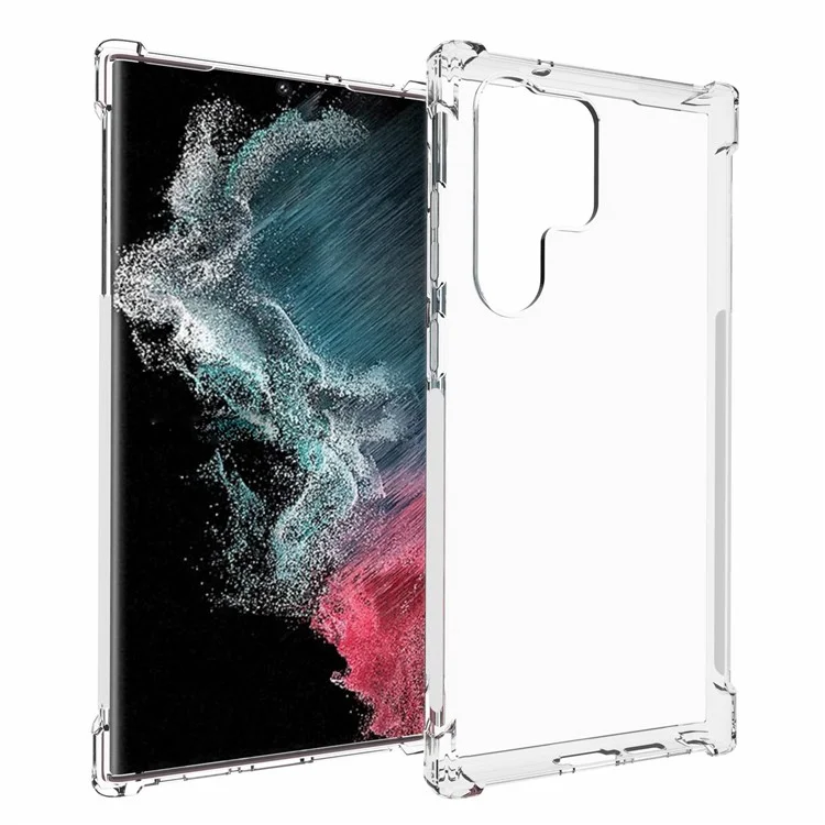 Para Samsung Galaxy S23 Ultra Anti-scratch Textured Phone Case Drop Protection Mobile Phone Shell Shockprook TPU Cover