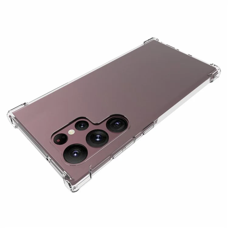 Para Samsung Galaxy S23 Ultra Anti-scratch Textured Phone Case Drop Protection Mobile Phone Shell Shockprook TPU Cover
