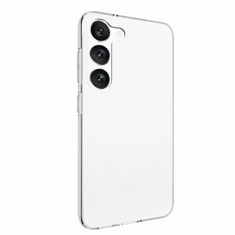 For Samsung Galaxy S23 Inner Watermark-free Phone Cover Anti-scratch Crystal Clear Soft TPU Case