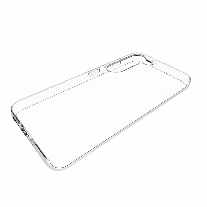 For Samsung Galaxy S23 Inner Watermark-free Phone Cover Anti-scratch Crystal Clear Soft TPU Case