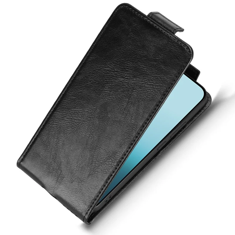 Per Oppo Reno14 F 5G Cover a Portafoglio con Supporto, Chiusura Magnetica, Flip Verticale in Pelle con Porta Carte - Nero