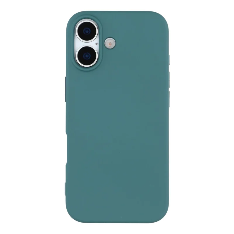 For iPhone 17 Case Arc Edge 2.0mm TPU Protective Phone Cover - Midnight Green