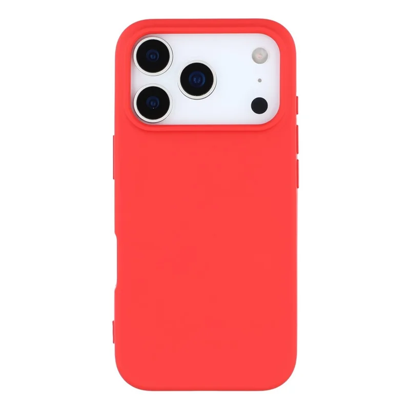 For iPhone 17 Pro Max Case Arc Edge 2.0mm TPU Protective Phone Cover - Red