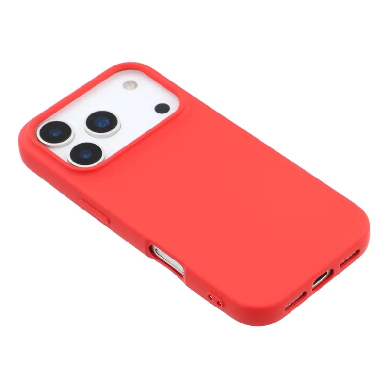 For iPhone 17 Pro Max Case Arc Edge 2.0mm TPU Protective Phone Cover - Red