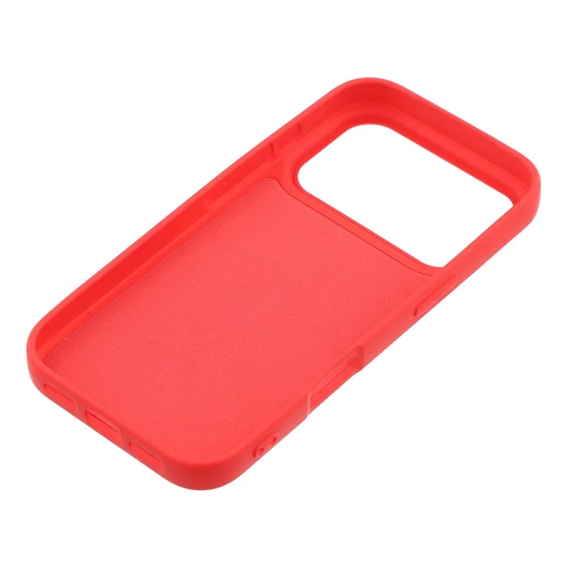 For iPhone 17 Pro Max Case Arc Edge 2.0mm TPU Protective Phone Cover - Red