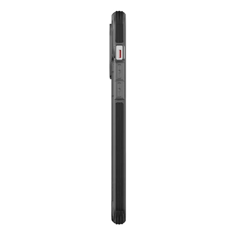 Serie de Defensa Transparente Para Iphone 13 Pro Max 6.7 Pulgadas Case de Teléfono a Prueba de Gota Con Protección de Esquinas de Airbag - Negro