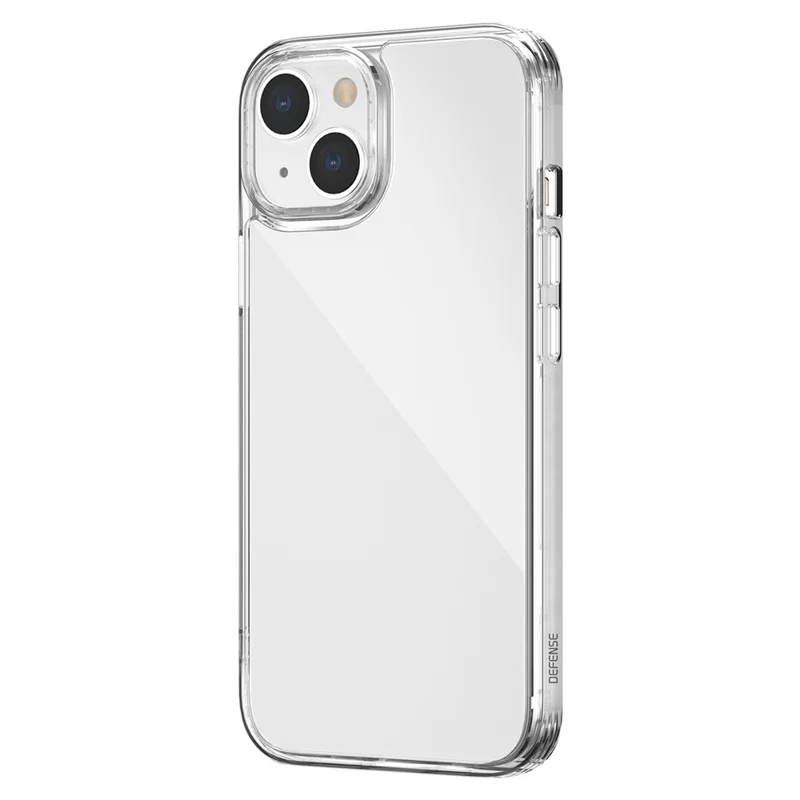 DEFENSE Clearvue Series for iPhone 14 Plus Transparent TPU Phone Cover Airbag Corners Protection Ultra Thin Anti-drop Phone Case