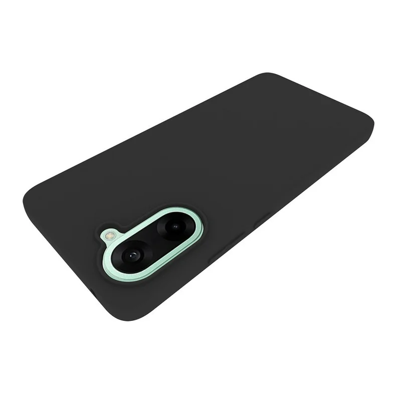 For OnePlus Nord CE 5G / Ace 5 Racing 5G Case Soft Matte Back TPU Black Phone Cover (Large Cutout)
