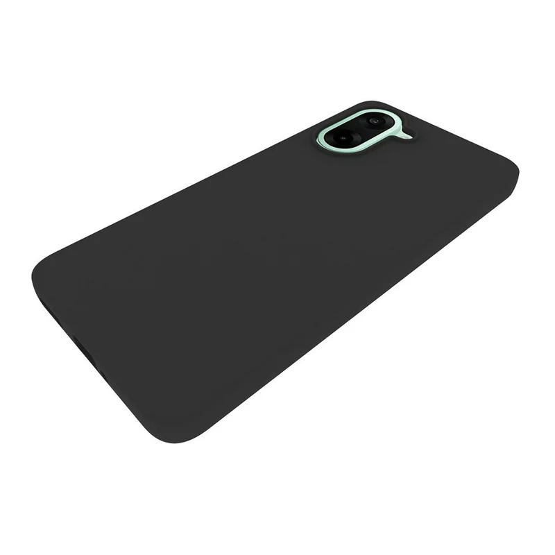 For OnePlus Nord CE 5G / Ace 5 Racing 5G Case Soft Matte Back TPU Black Phone Cover (Large Cutout)