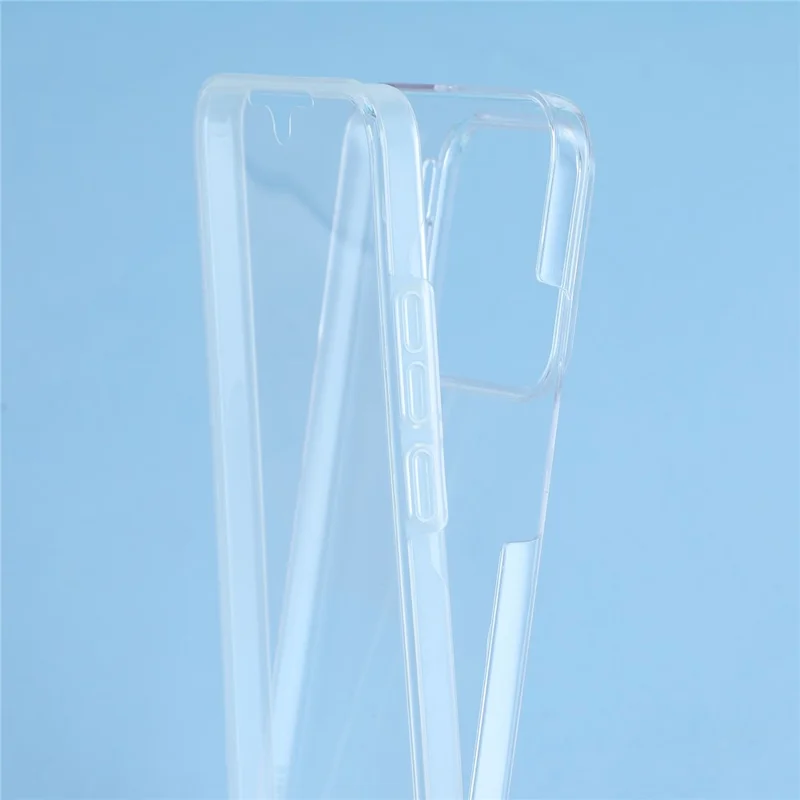 For Xiaomi 15 Case TPU Frame Clear Acrylic Back Phone Cover with PET Film