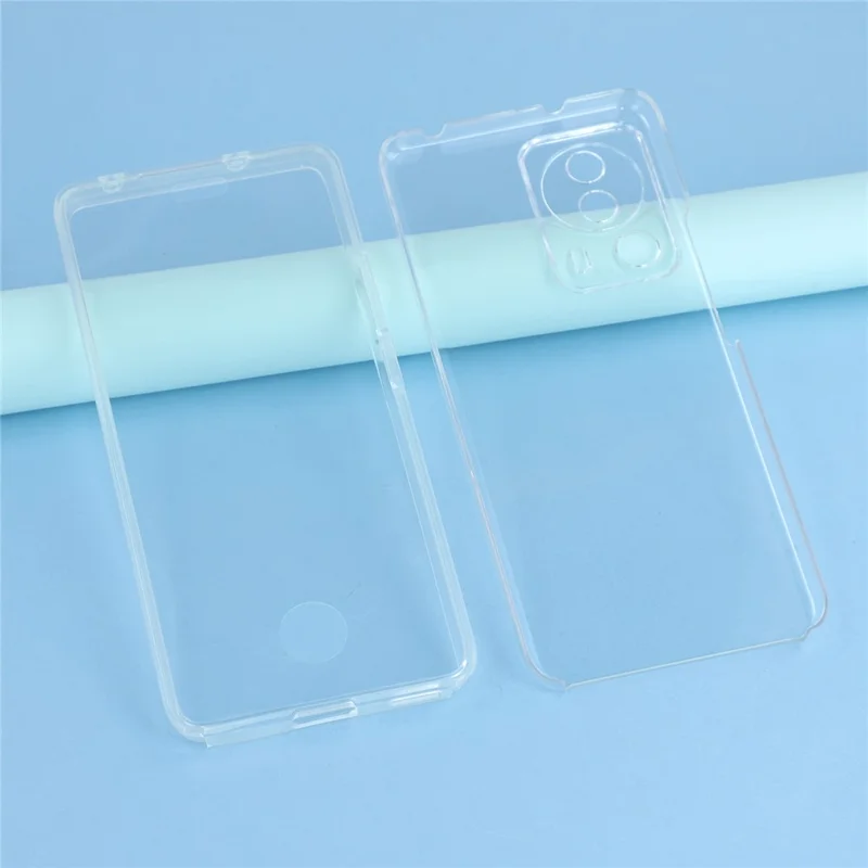 Capa para Xiaomi 13 Lite / Civi 2 5G com Estrutura de TPU, Parte Traseira Transparente em Acrílico e Película de PET