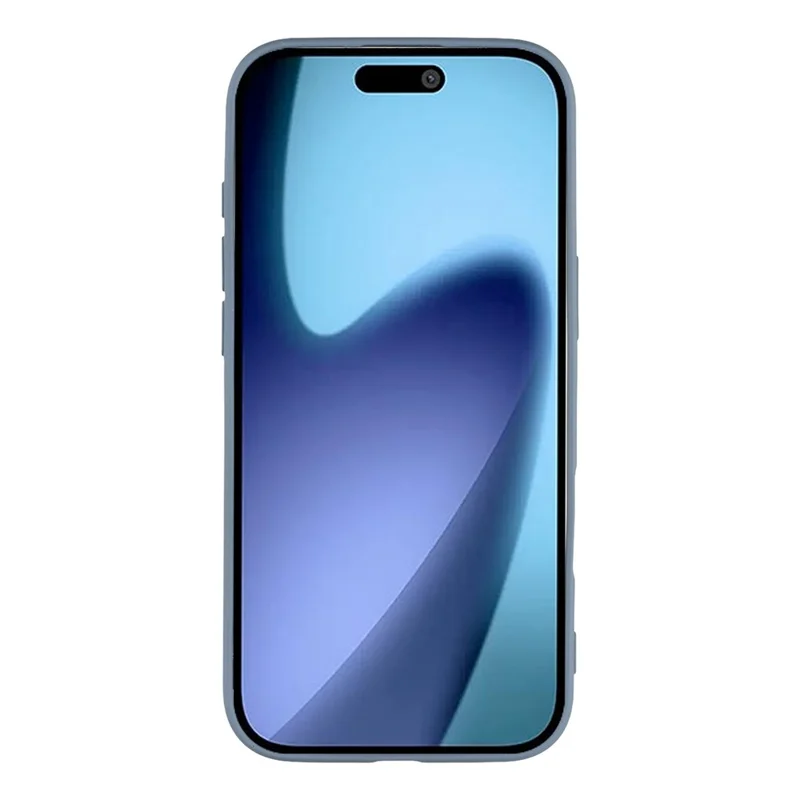 X-LEVEL Pour iPhone 17 Étui Air Coque Souple TPU Anti-Rayures avec Doublure en Fibre - Gris