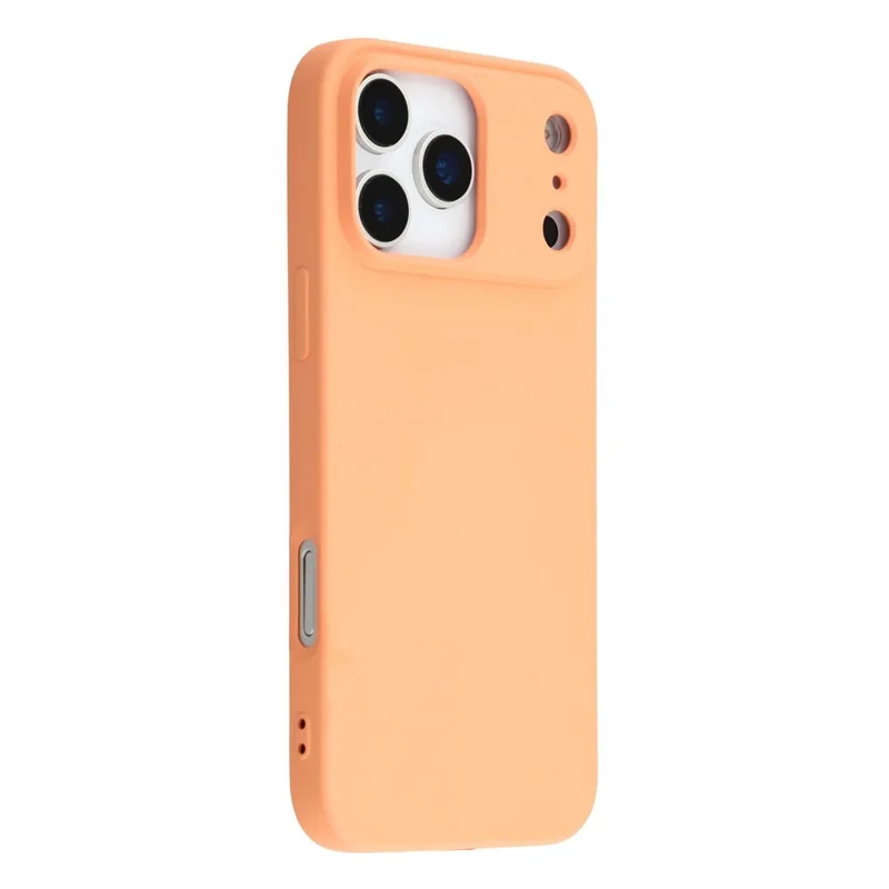 X-LEVEL для iPhone 17 Pro Max Чехол Мягкий ТПУ Противоцарапный с Волокнистой Подкладкой Чехол для Телефона - Оранжевый