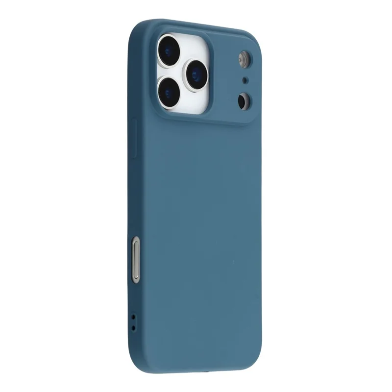 X-LEVEL For iPhone 17 Pro Max Case Soft TPU Anti Scratch Fiber Lining Phone Cover - Dark Blue