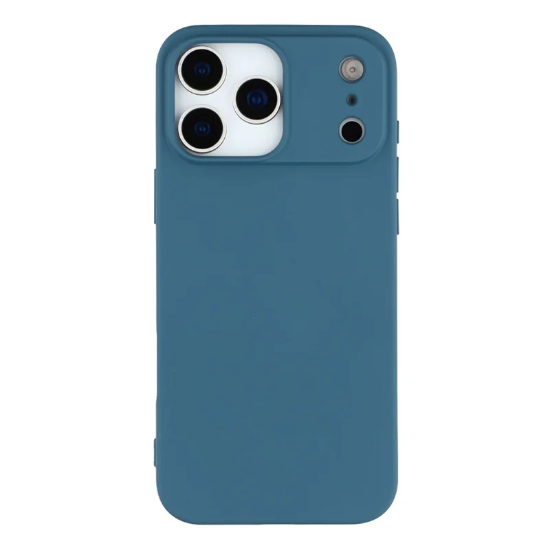 X-LEVEL For iPhone 17 Pro Max Case Soft TPU Anti Scratch Fiber Lining Phone Cover - Dark Blue