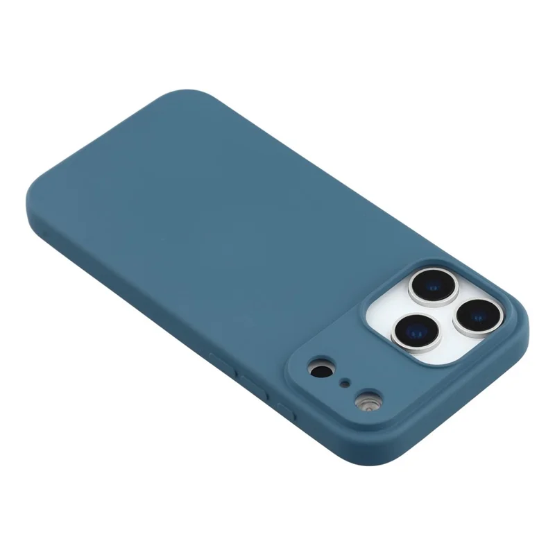 X-LEVEL For iPhone 17 Pro Max Case Soft TPU Anti Scratch Fiber Lining Phone Cover - Dark Blue