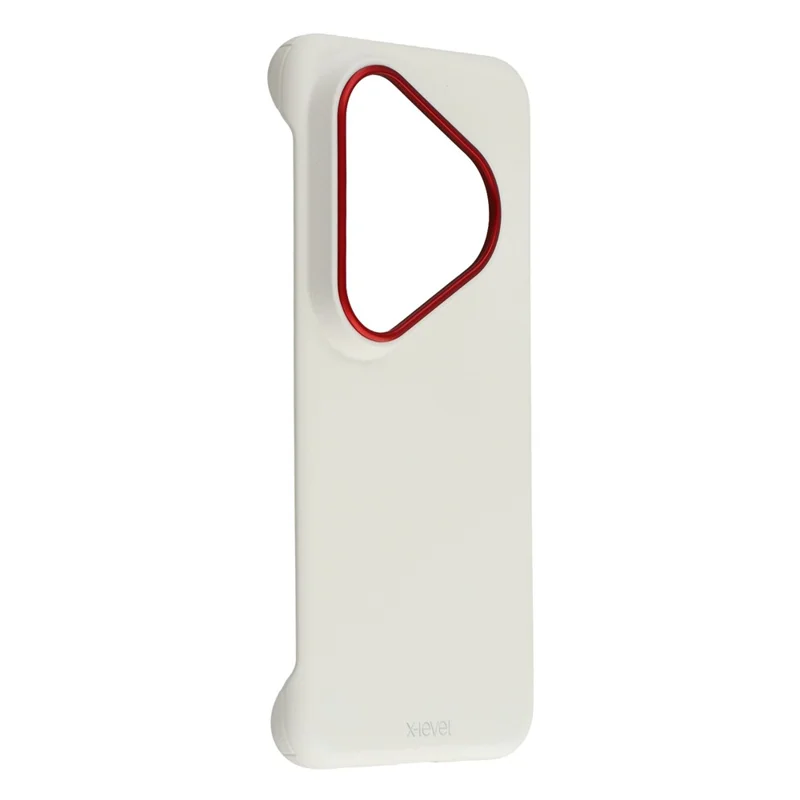 X-LEVEL For Huawei Pura 80 Magnetic Case Boardless PC + Metal Phone Back Cover - White