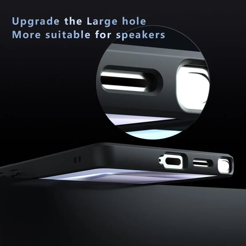 Für Samsung Galaxy S25 Ultra Hülle TPU + PC Stoßfeste Transparente Handyhülle