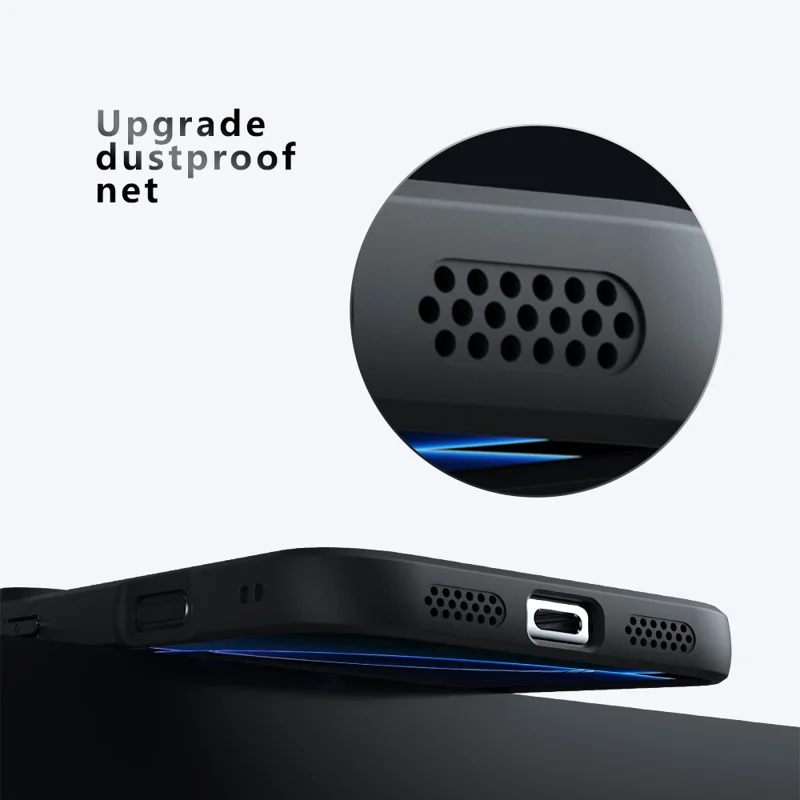 Capa de Ar Compatível com MagSafe TPU+PC Fosco Capa de Telefone para iPhone 17