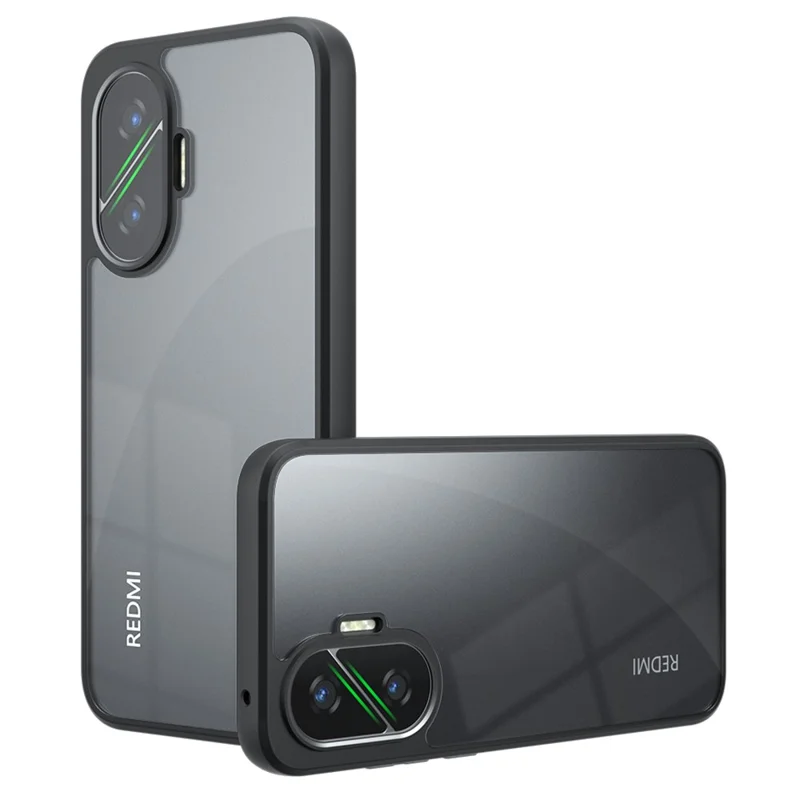 Für Xiaomi Redmi Turbo 4 Pro 5G / Poco F7 5G Hülle TPU + PC Stoßfeste Transparente Handyhülle