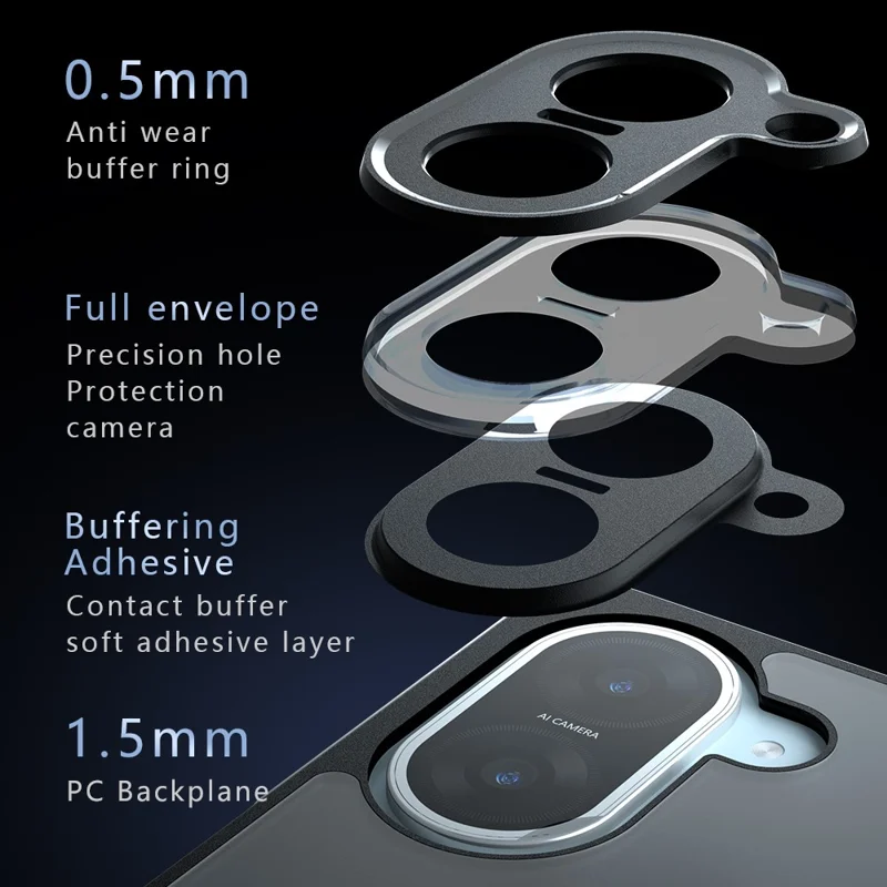 Matte Case for Xiaomi Redmi A5 4G (171.7mm) / Poco C71 4G Compatible with MagSafe TPU+PC Phone Cover