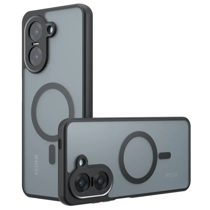 Matte Case for Xiaomi Redmi A5 4G (171.7mm) / Poco C71 4G Compatible with MagSafe TPU+PC Phone Cover