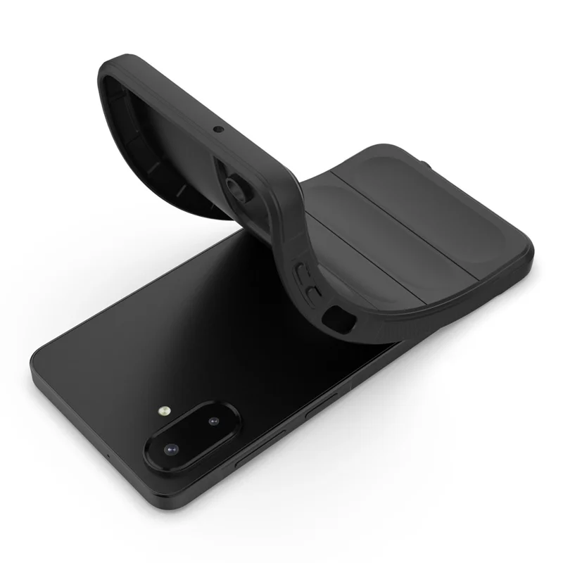 For Samsung Galaxy A07 5G / A07 4G Case Anti-Drop Soft TPU Rugged Phone Back Cover - Light Purple