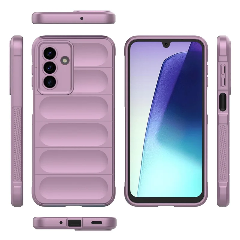For Samsung Galaxy A17 5G / A17 4G Case Anti-Drop Soft TPU Rugged Phone Back Cover - Light Purple