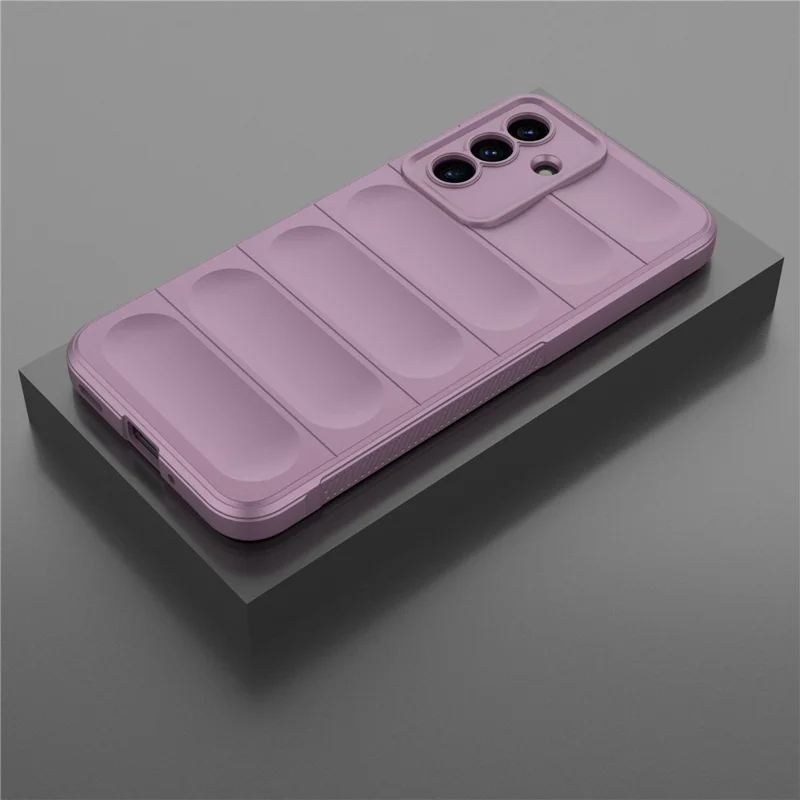 For Samsung Galaxy A17 5G / A17 4G Case Anti-Drop Soft TPU Rugged Phone Back Cover - Light Purple