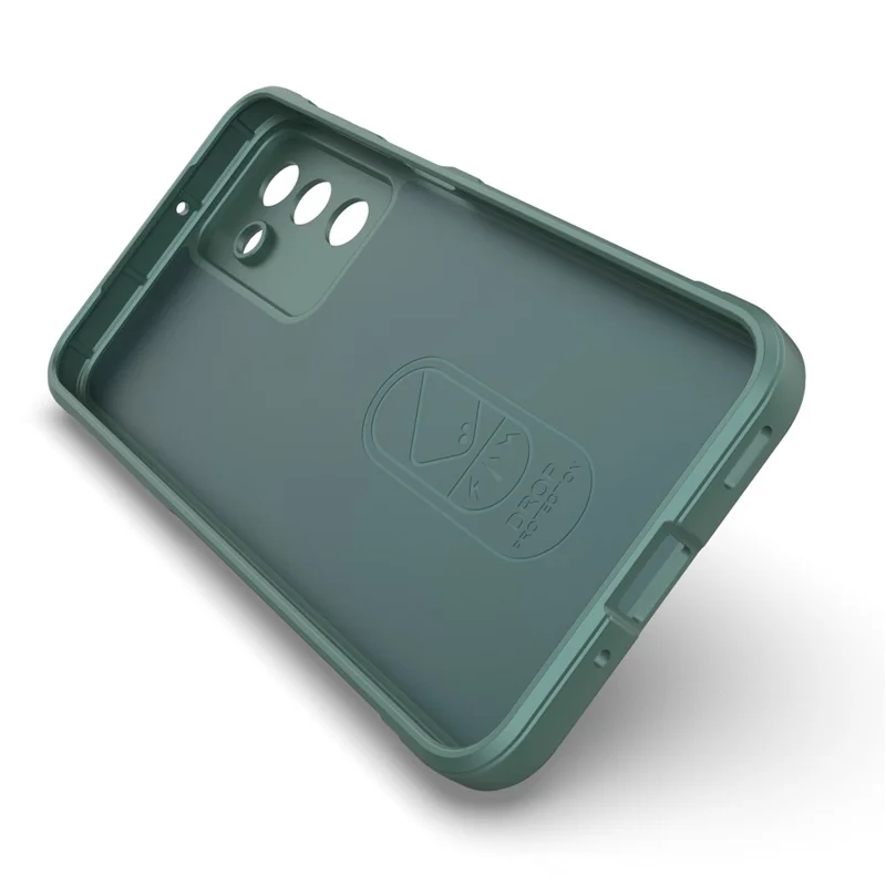 Per Samsung Galaxy M36 5G Custodia Anti-Caduta Morbido TPU Custodia Posteriore Robusta - Verde