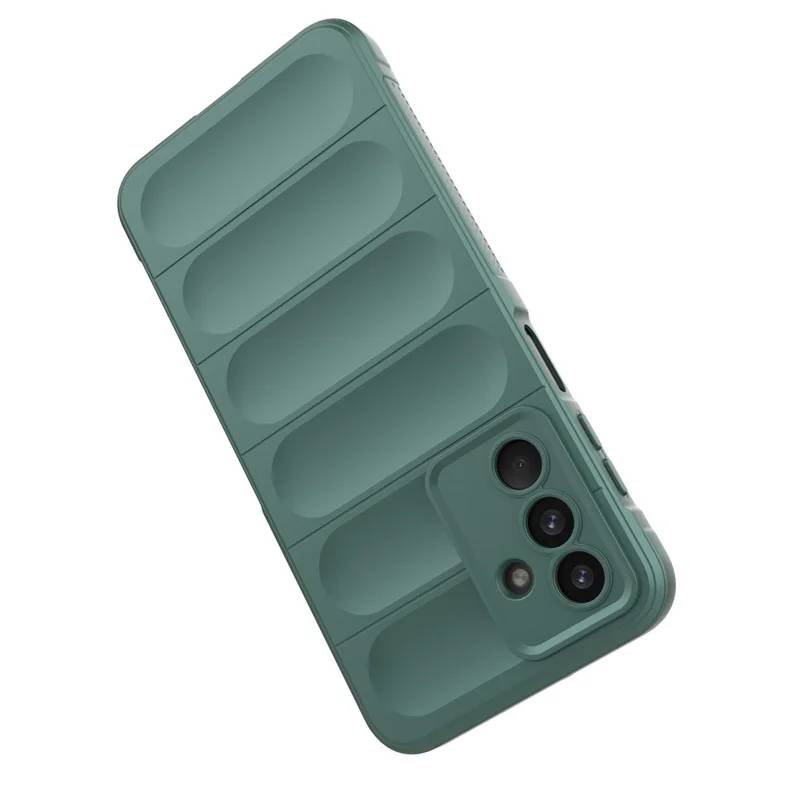 Per Samsung Galaxy M36 5G Custodia Anti-Caduta Morbido TPU Custodia Posteriore Robusta - Verde