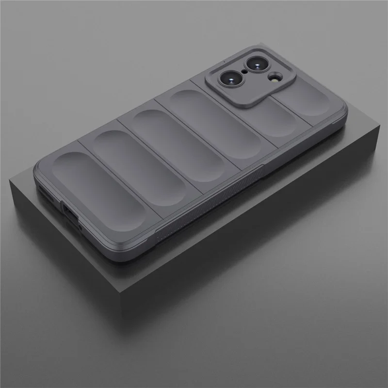 For OnePlus Nord CE5 5G  /  Ace 5 Racing 5G Case Anti-Drop Soft TPU Rugged Phone Back Cover - Dark Grey