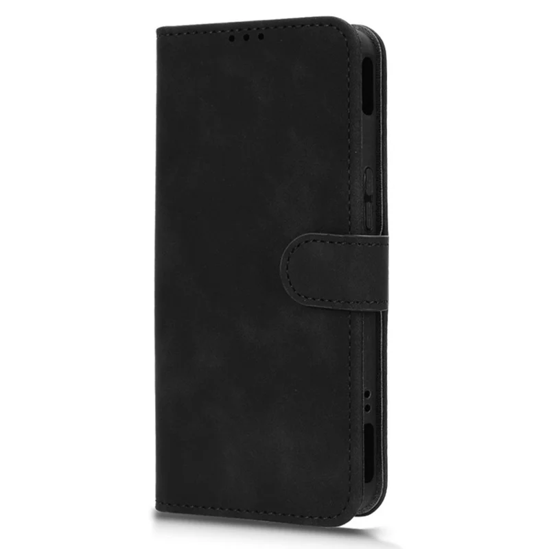 For ZTE nubia Neo 3 GT 5G Leather Case Skin Feel Anti Drop Wallet Flip Phone Cover - Black