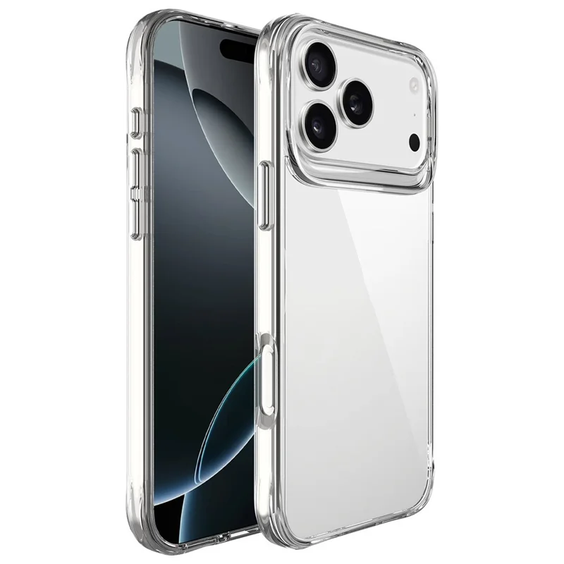 For iPhone 17 Pro Case PC + TPU Dropproof Transparent Phone Cover