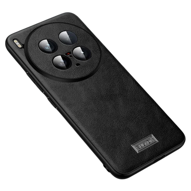 SULADA für vivo X200 Ultra 5G Hülle aus PU-Leder + TPU + PC Rückseite Handyhülle - Schwarz