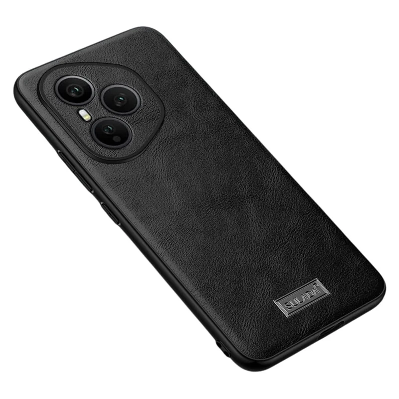 SULADA per Honor 400 Pro 5G (Globale) Cover in Pelle PU + TPU + PC Posteriore per Telefono - Nero