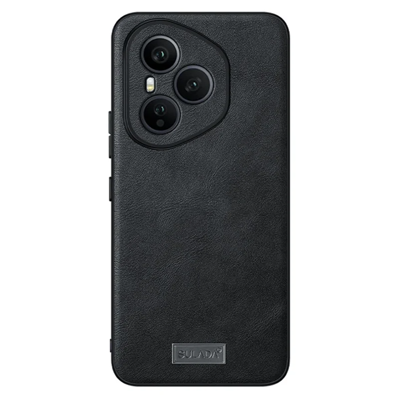 SULADA per Honor 400 Pro 5G (Globale) Cover in Pelle PU + TPU + PC Posteriore per Telefono - Nero