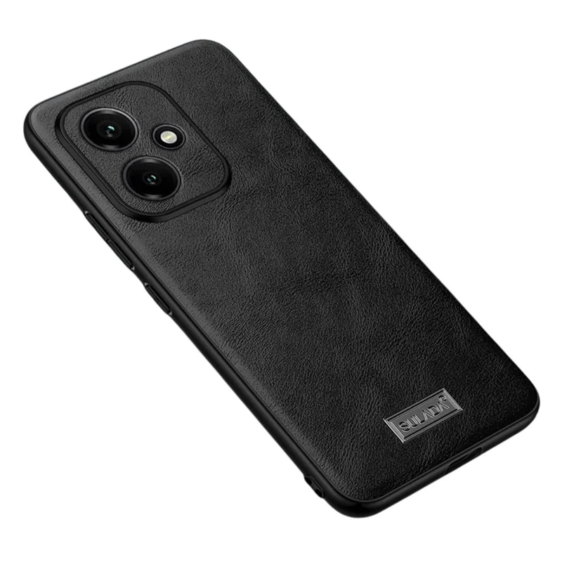 SULADA per Honor 400 5G (Globale) Cover in Pelle PU + TPU + PC Posteriore per Telefono - Nero