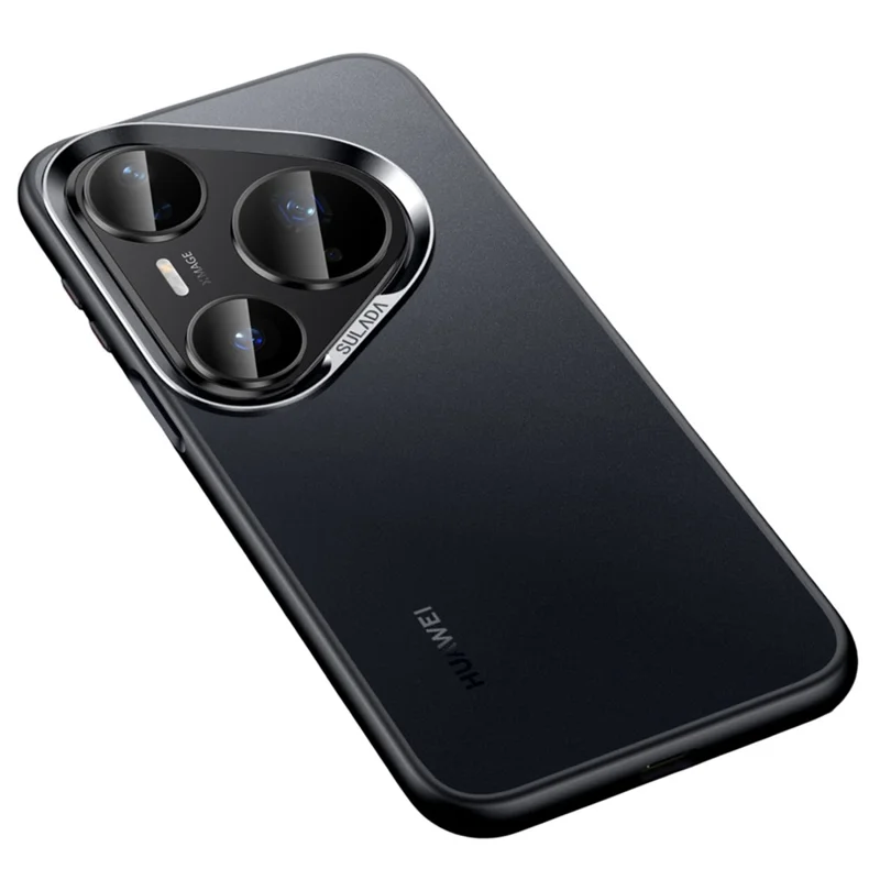 SULADA Per Huawei Pura 80 Pro Custodia PC+TPU Antiurto Opaca Custodia Protettiva - Nero