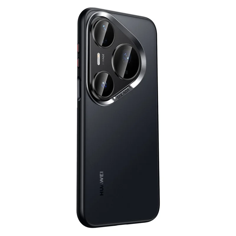 SULADA Per Huawei Pura 80 Pro Custodia PC+TPU Antiurto Opaca Custodia Protettiva - Nero
